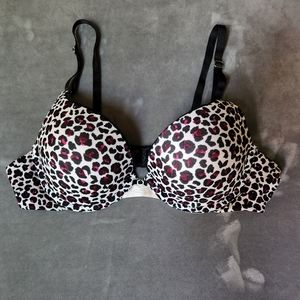 Lily of France Push Up Bra animal print